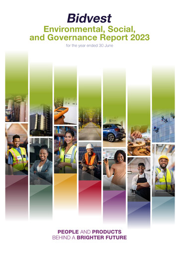 Thumbnail The Bidvest Group ESG Report 2023