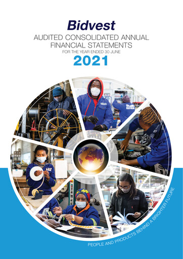 Thumbnail The Bidvest Group Financial Statement 2021