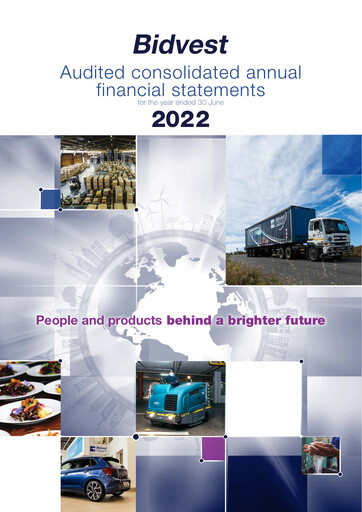 Thumbnail The Bidvest Group Financial Statement 2022