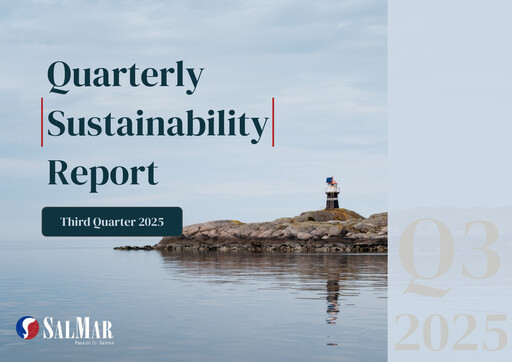 Thumbnail SalMar ASA ESG Report 2025-q3
