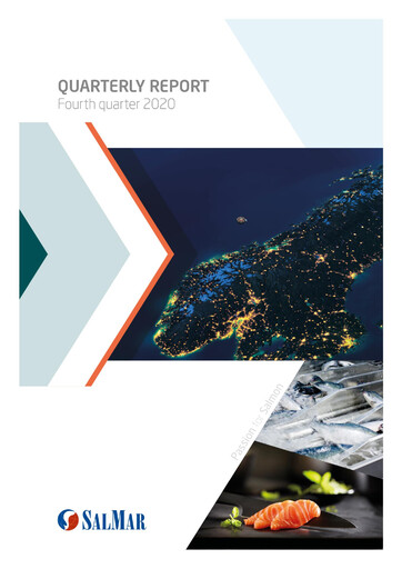 Thumbnail SalMar ASA Quarterly Report 2020-q4