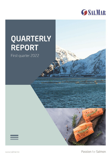 Thumbnail SalMar ASA Quarterly Report 2022-q1