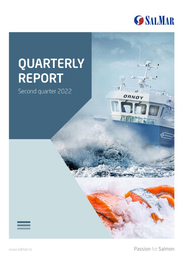 Thumbnail SalMar ASA Quarterly Report 2022-q2