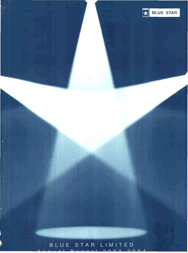 Thumbnail Blue Star
 Annual Report 2003-2004