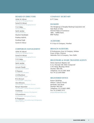 Thumbnail Blue Star
 Annual Report 2005-2006