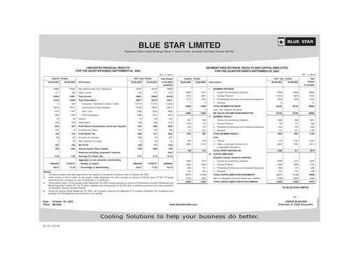 Thumbnail Blue Star
 Quarterly Report 2003-q2