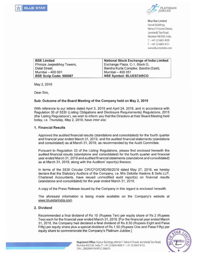 Thumbnail Blue Star
 Quarterly Report 2018-q4