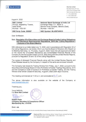 Thumbnail Blue Star
 Quarterly Report 2022-q1