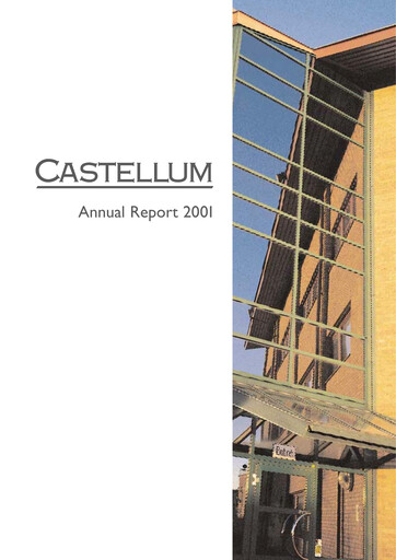 Thumbnail Castellum Annual Report 2001