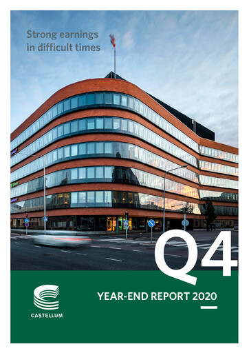 Thumbnail Castellum Financial Report 2020