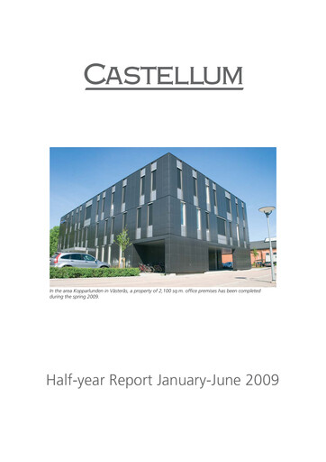 Thumbnail Castellum Half-year Report 2009-h1
