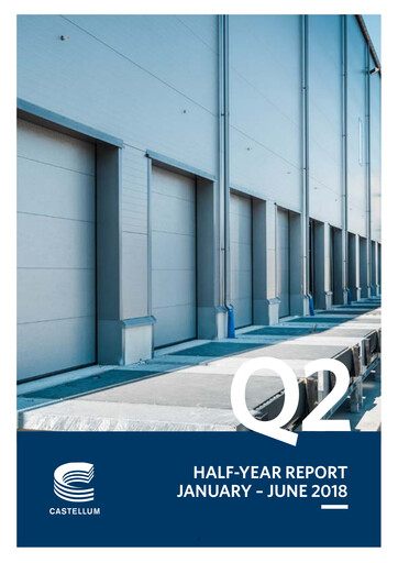Thumbnail Castellum Half-year Report 2018-h1