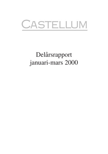 Thumbnail Castellum Quarterly Report 2000-q1
