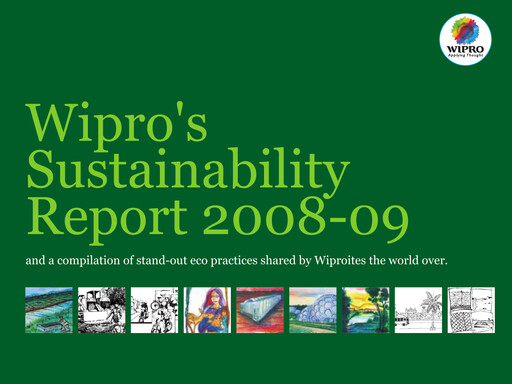 Thumbnail Wipro Sustainability Report 2008-2009