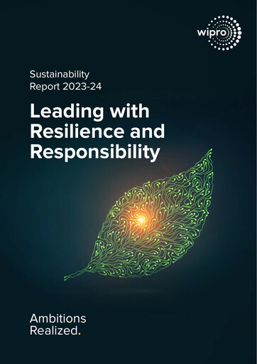 Thumbnail Wipro Sustainability Report 2023-2024