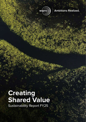 Thumbnail Wipro Sustainability Report 2024-2025
