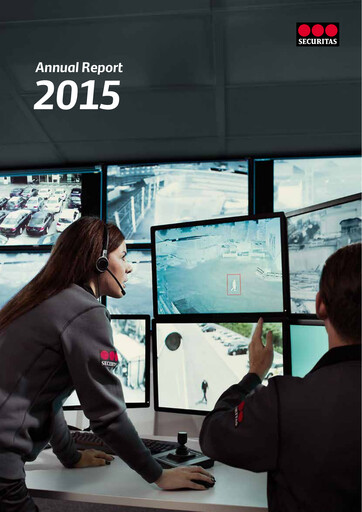 Thumbnail Securitas AB Annual Report 2015