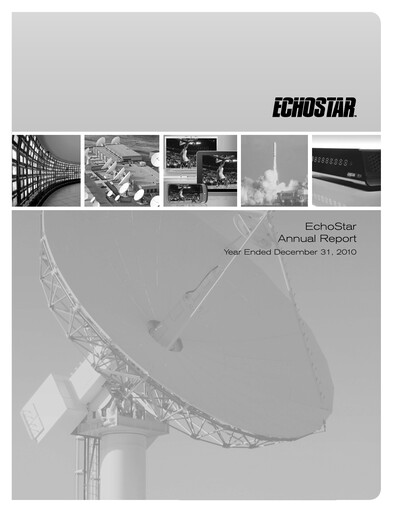 Thumbnail EchoStar Annual Report 2010