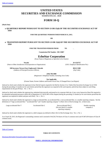 Thumbnail EchoStar Quarterly Report 2015-q1