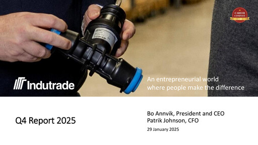 Thumbnail Indutrade Quarterly Report 2025-q4
