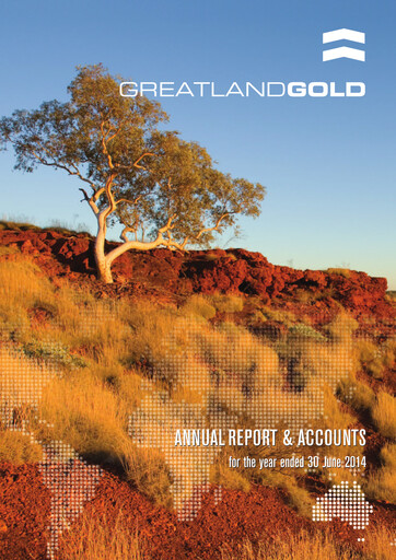 Thumbnail Greatland Gold Annual Report fy2014