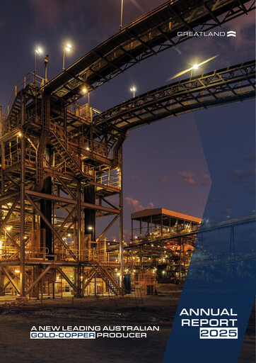 Thumbnail Greatland Gold Annual Report fy2025