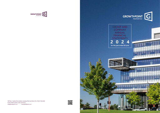 Miniature Growthpoint Properties Bilan financier 2024