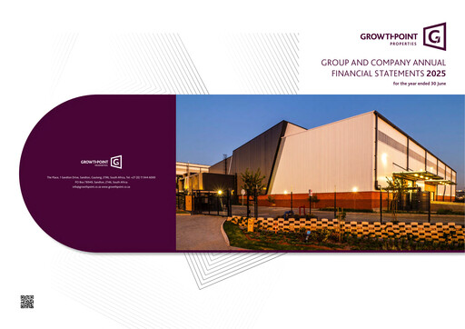 Miniature Growthpoint Properties Bilan financier 2025