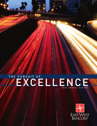 Thumbnail East West Bancorp
 Annual Report 2005
