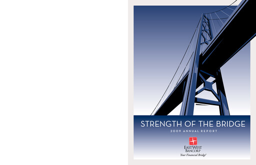 Thumbnail East West Bancorp
 Annual Report 2009