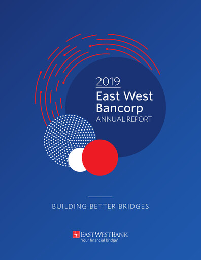 Thumbnail East West Bancorp
 Annual Report 2019