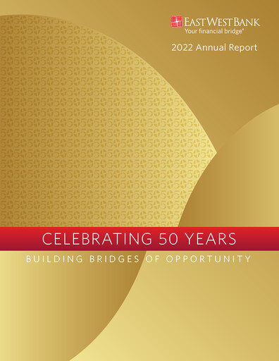 Thumbnail East West Bancorp
 Annual Report 2022