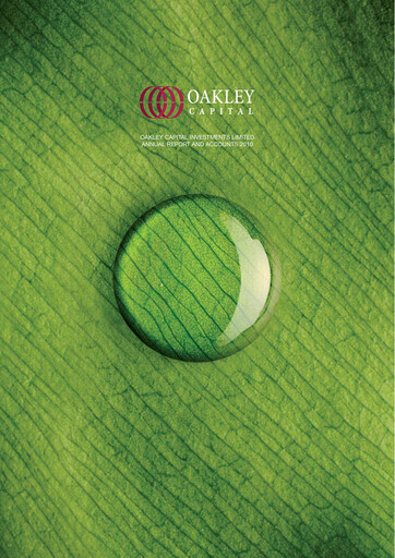 Vorschaubild Oakley Capital Investments Jahresbericht 2010