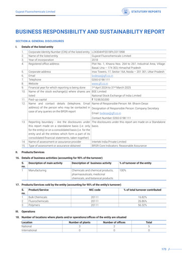 Thumbnail Gujarat Fluorochemicals ESG Report 2024-2025