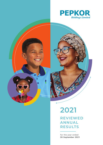 Thumbnail Pepkor Financial Report 2021