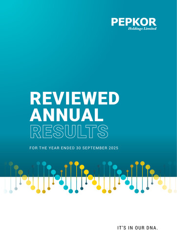 Thumbnail Pepkor Financial Report 2025