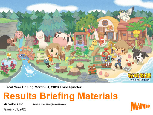 Thumbnail Marvelous Quarterly Report 2023-q3