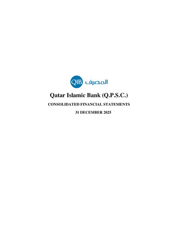 Thumbnail Qatar Islamic Bank Financial Statement 2025