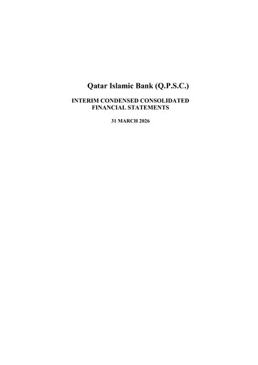 Thumbnail Qatar Islamic Bank Quarterly Report 2026-q1