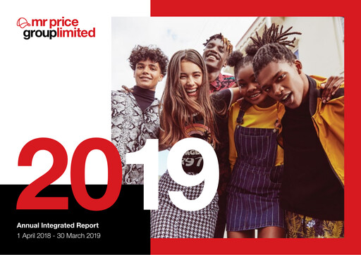 Thumbnail Mr Price Group Annual Report 2019
