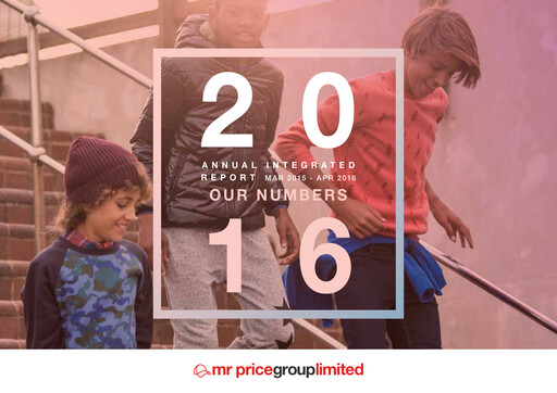 Thumbnail Mr Price Group Financial Statement 2016