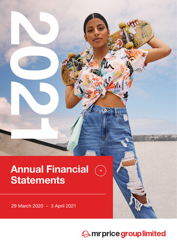 Thumbnail Mr Price Group Financial Statement 2021
