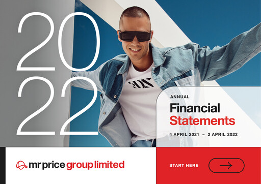 Thumbnail Mr Price Group Financial Statement 2022