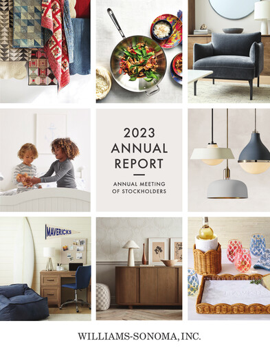 Vorschaubild Williams-Sonoma Jahresbericht 2023