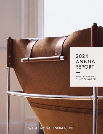 Vorschaubild Williams-Sonoma Jahresbericht 2024