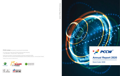Thumbnail PCCW Annual Report 2020