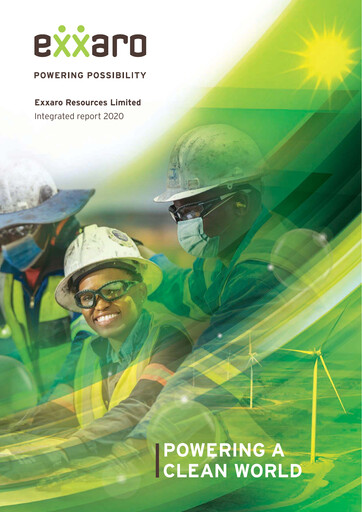 Thumbnail Exxaro Resources Annual Report 2020