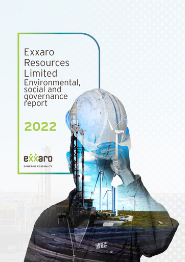 Thumbnail Exxaro Resources ESG Report 2022