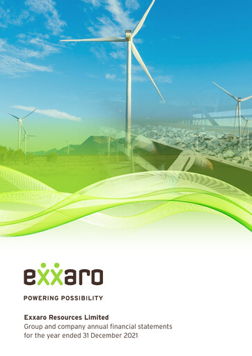 Thumbnail Exxaro Resources Financial Statement 2021