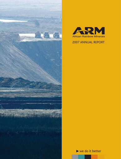 Thumbnail African Rainbow Minerals Annual Report 2007